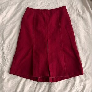 Ann Taylor Wool A-Line Skirt